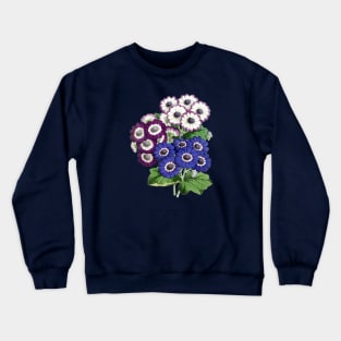 Cottagecore Aesthetic Flower Bouquet Botanical Illustration Crewneck Sweatshirt